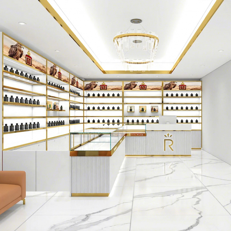 Interior Designer - custom.Modern Perfume Boutique Interior Design with