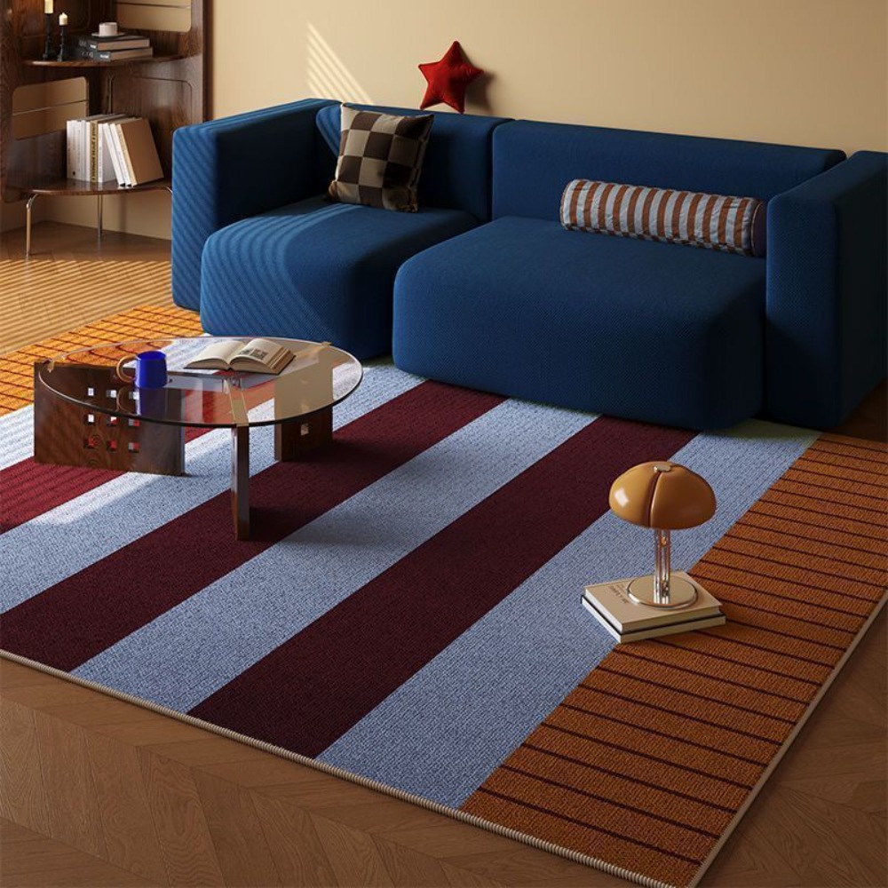 Interior Design Retail - Modern Stripe Pattern Carpet Mat Rug