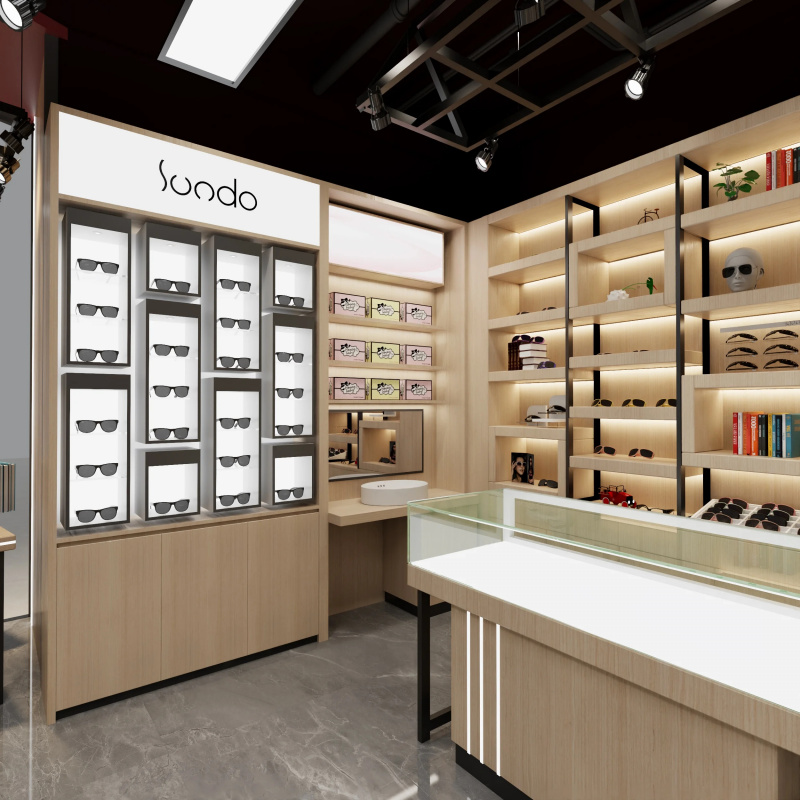Interior Design Retail - custom.Optical Shop Interior Design Glasses Display