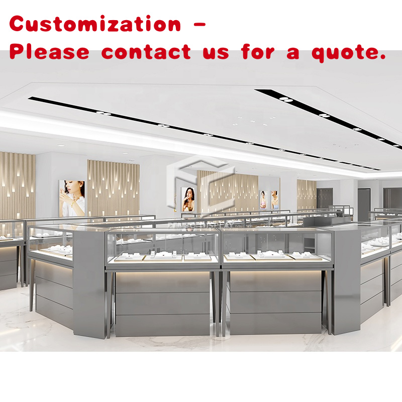 Interior Design Retail - custom.Jewelry Showcase Retail Store Interior Design