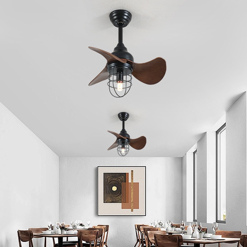 American Retro Ceiling Fan Lam - огляд і ціна Interior Design Industrial Style