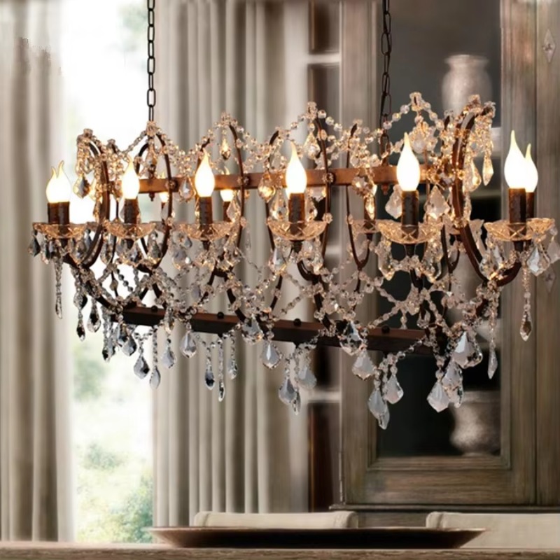 Crystal Chandelier Chandelier  - огляд і ціна Interior Design Industrial Style