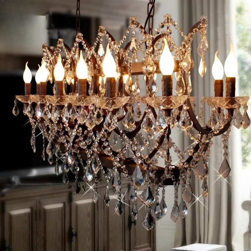 Crystal Chandelier Chandelier  - огляд і ціна Interior Design Industrial Style