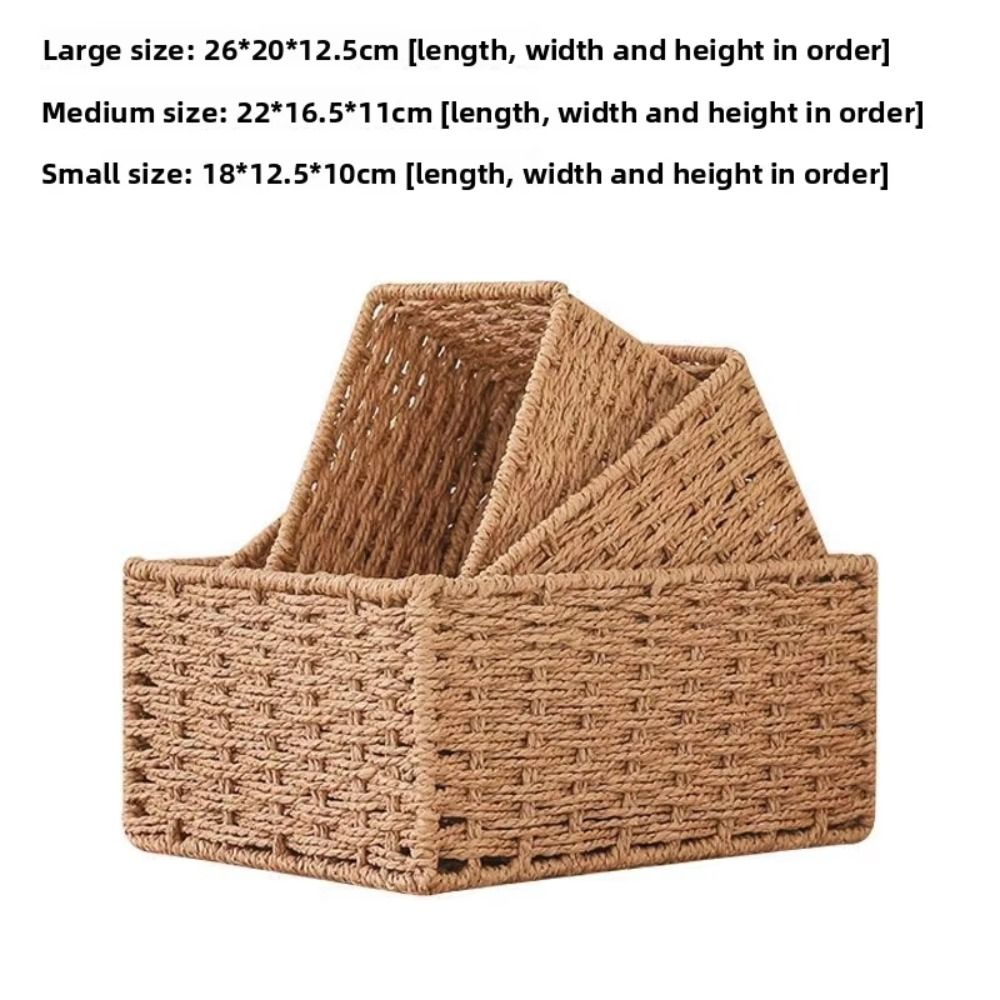 Portable Large Capacity Woven  - огляд і ціна Woven Basket Set