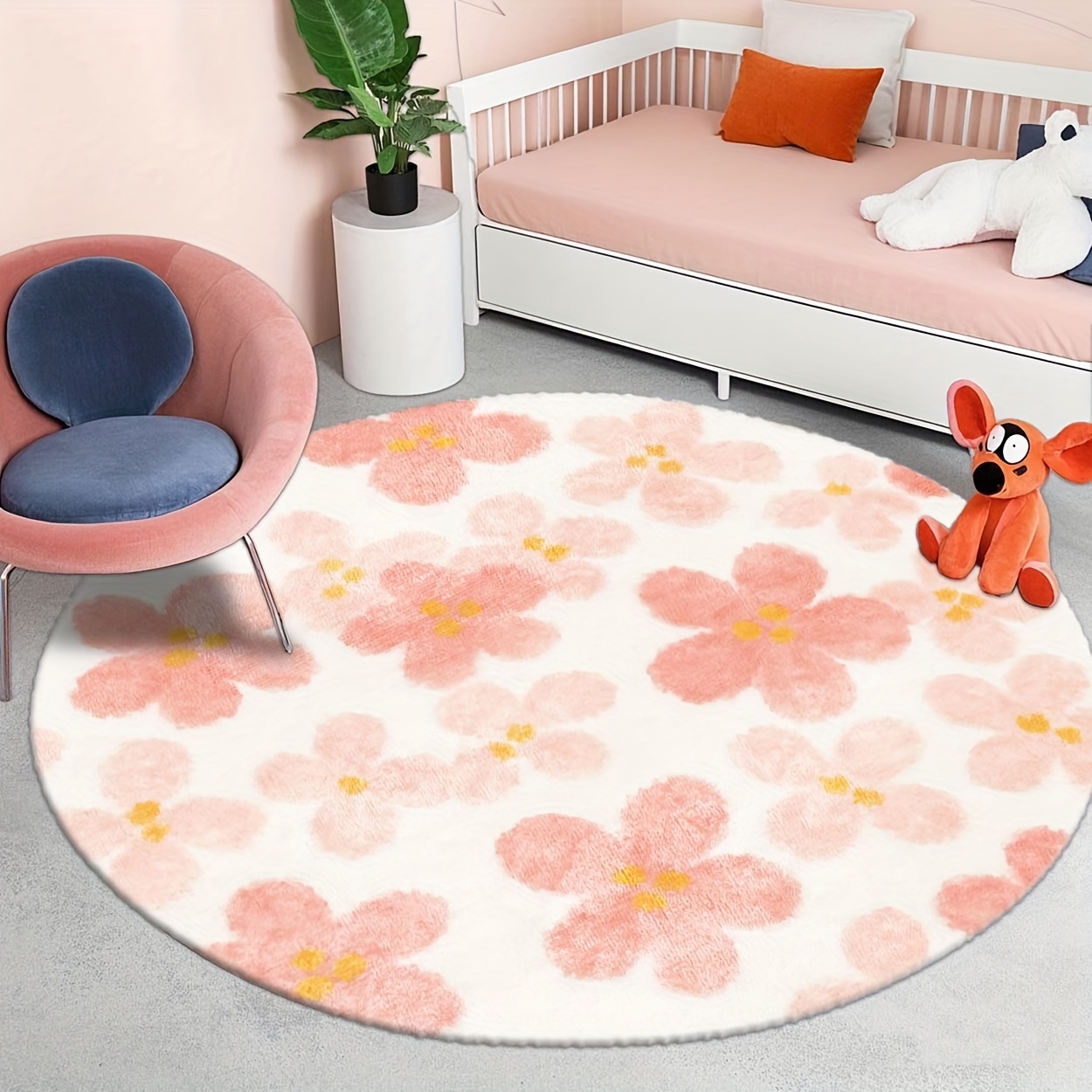 Mid Century Modern Circular Ar - огляд і ціна Printed Rug Abstract