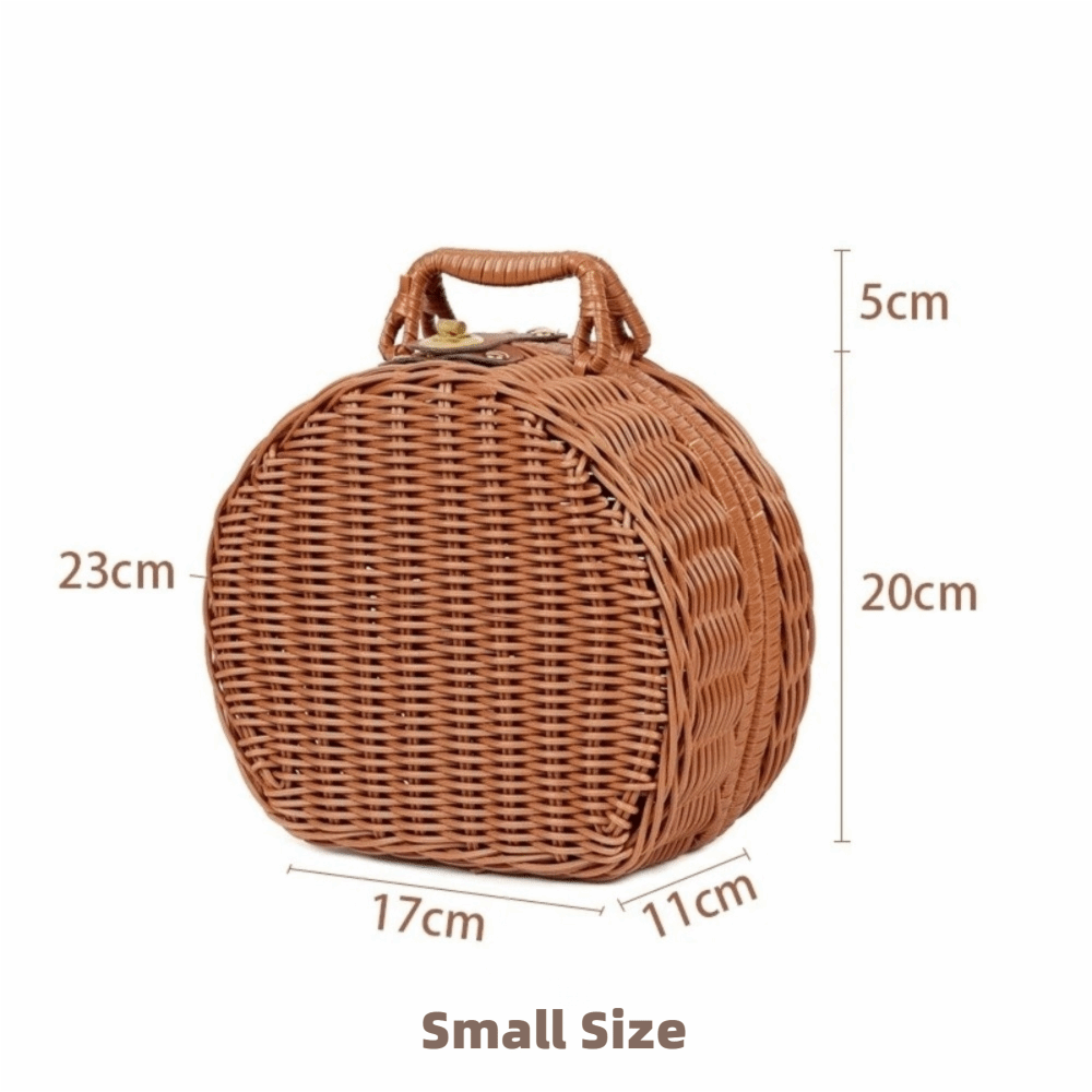 Creative Round Storage Basket  - огляд і ціна Woven Basket Set