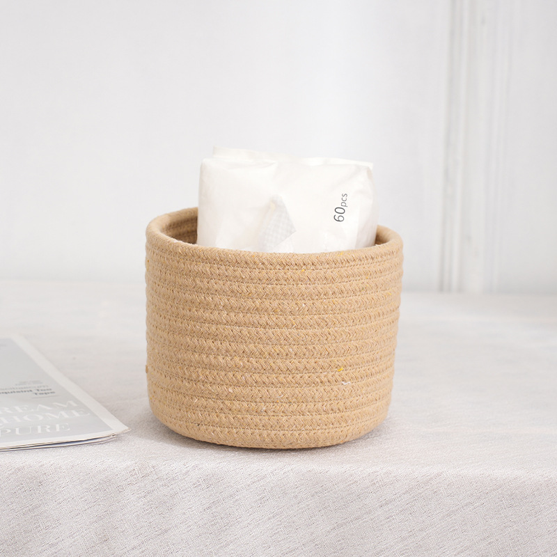 Handmade Woven Cotton Rope Wov - огляд і ціна Woven Basket Set