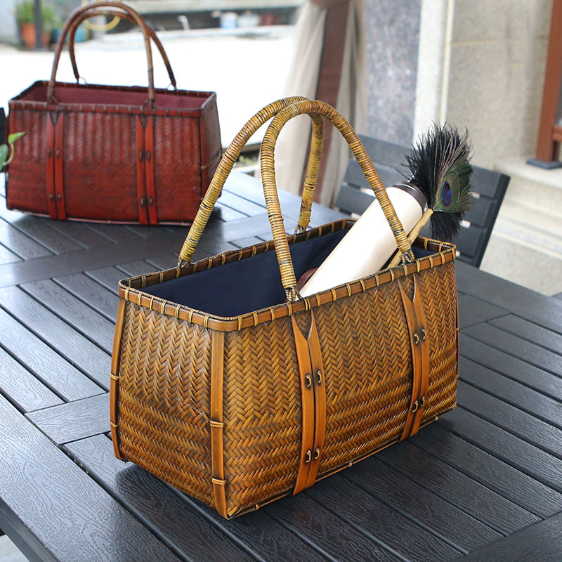 Women's Handbags Luxury Design - огляд і ціна Woven Basket Set