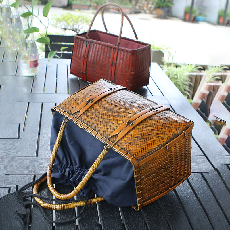 Women's Handbags Luxury Design - огляд і ціна Woven Basket Set