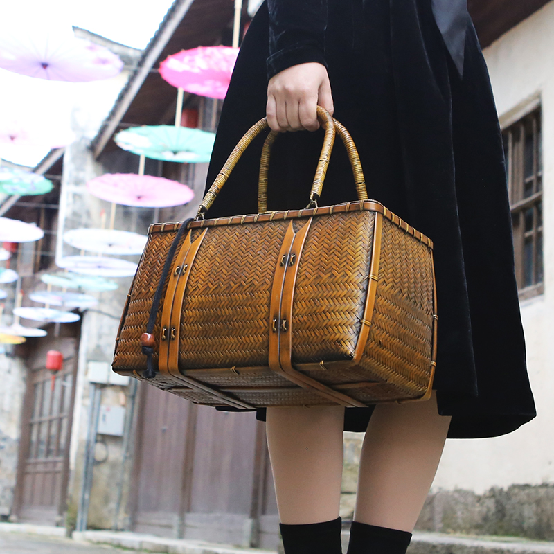 Women's Handbags Luxury Design - огляд і ціна Woven Basket Set