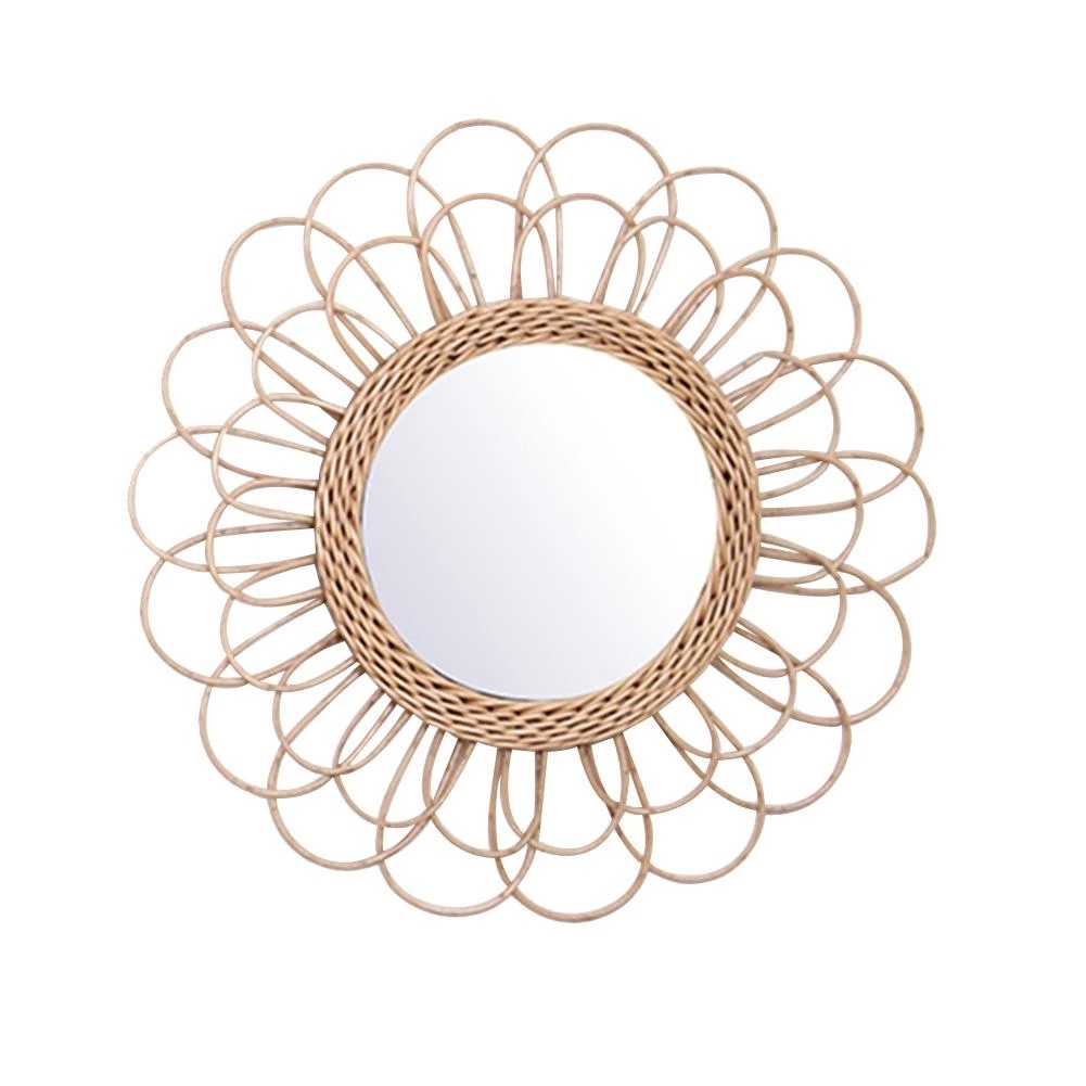 Rattan Mirror Innovative Home  - огляд і ціна Rattan Mirror Round