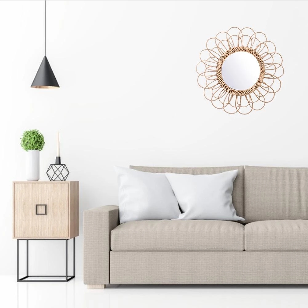 Rattan Mirror Innovative Home  - огляд і ціна Rattan Mirror Round