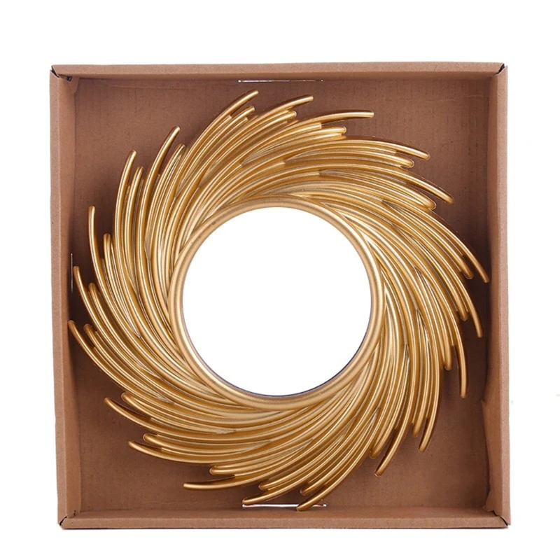 Round Rattan Makeup Mirror,Inn - огляд і ціна Rattan Mirror Round