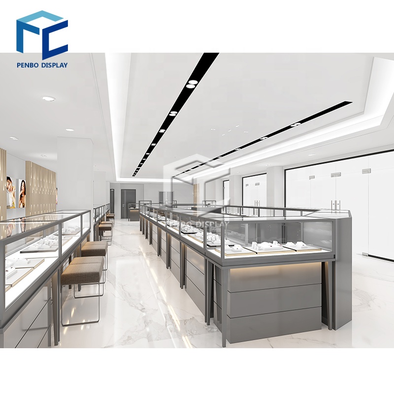 custom.Jewelry Showcase Retail - огляд і ціна Interior Design Retail