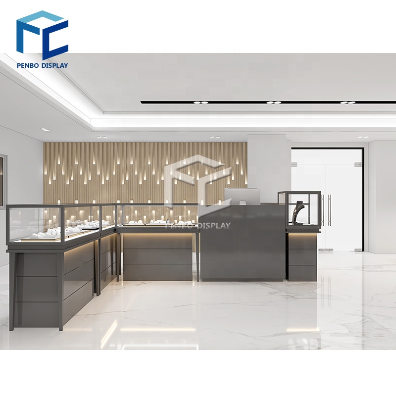 custom.Jewelry Showcase Retail - огляд і ціна Interior Design Retail