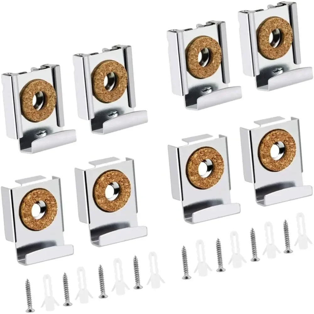 For 4pcs Chrome Mirror Wall Ha - огляд і ціна Rattan Mirror Round