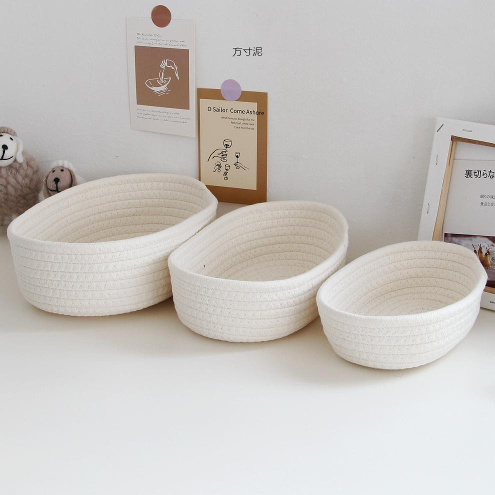 Nordic Cotton Rope Woven Stora - огляд і ціна Woven Basket Set
