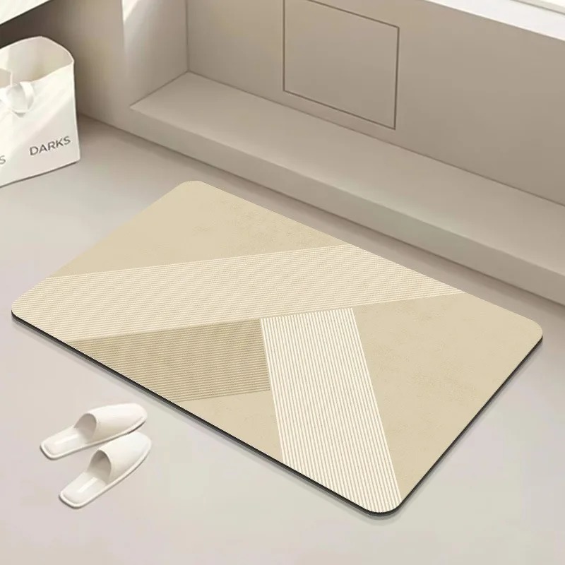 Abstract Line Themed Welcome M - огляд і ціна Printed Rug Abstract