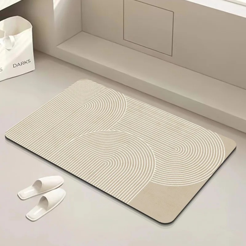 Abstract Line Themed Welcome M - огляд і ціна Printed Rug Abstract