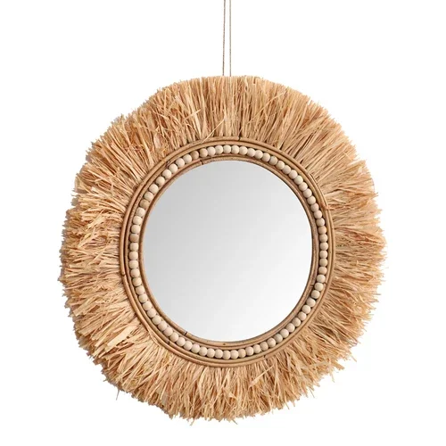 Rattan Decorative Mirrors for  - огляд і ціна Rattan Mirror Round