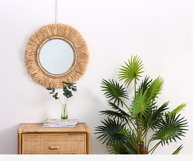 Rattan Decorative Mirrors for  - огляд і ціна Rattan Mirror Round