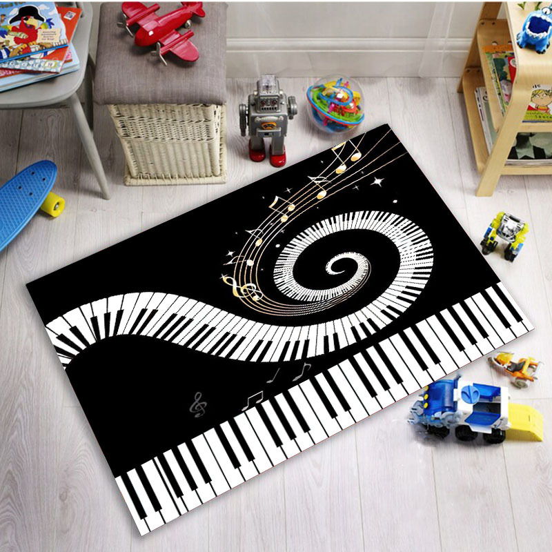 Abstract Piano Keyboard Doorma - огляд і ціна Printed Rug Abstract