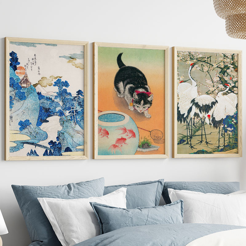 Japanese Katsushika Hokusai Ca - огляд і ціна Interior Design Drawing