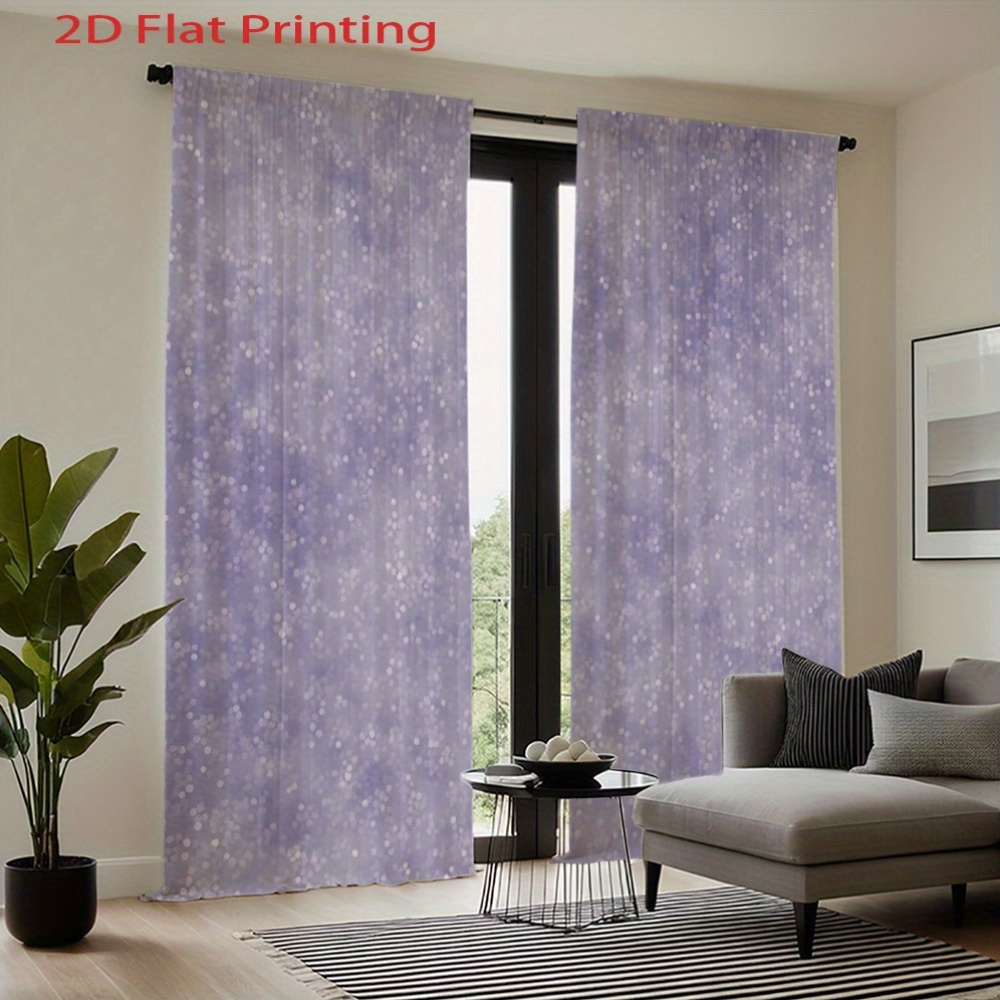 Purple Sparkle Curtains Window - огляд і ціна Interior Design Of Cafe