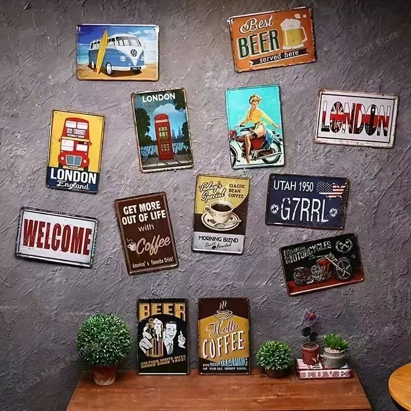 Vintage Summer Beach Girl Meta - огляд і ціна Interior Design Of Cafe